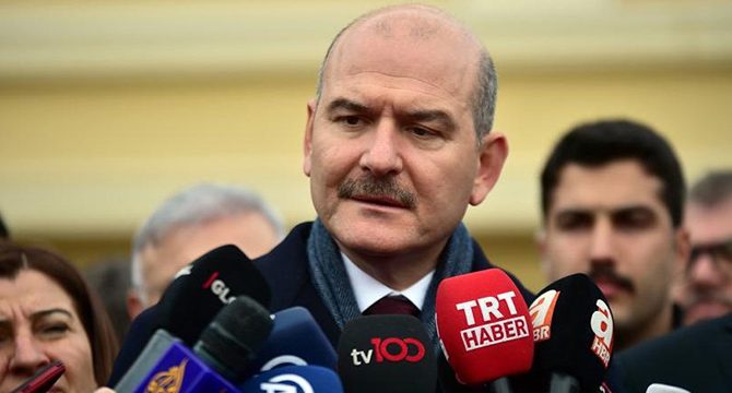 Bakan Soylu: "Herhangi bir can kaybı ve hasar ihbarı yoktur"
