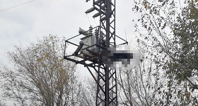 Kooperatif görevlisinin trafo direğinde cansız bedeni bulundu