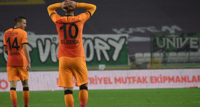 Galatasaray istikrar yakalayamadı
