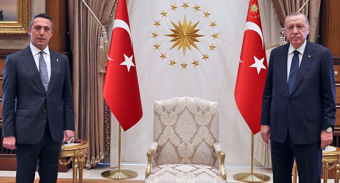 Cumhurbaşkanı Erdoğan, Ali Koç'u kabul etti