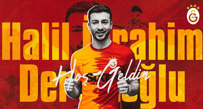 Galatasaray, Halil Dervişoğlu'nu transfer ettiğini açıkladı