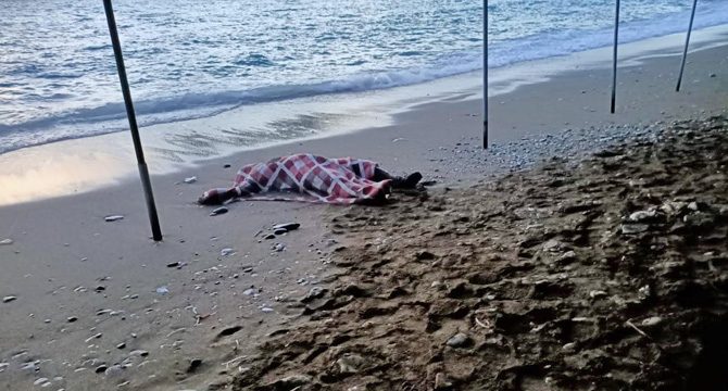 Sahilde bulunan cesedin sır perdesi aralandı