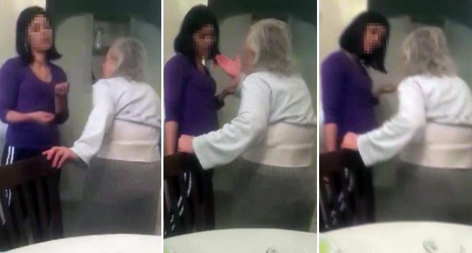 Yaşlı kadına şiddet uygulayan bakıcının cezası belli oldu