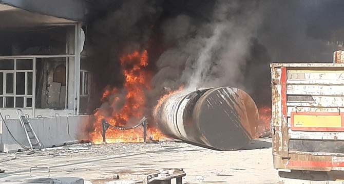 Adıyaman’da korkutan patlama