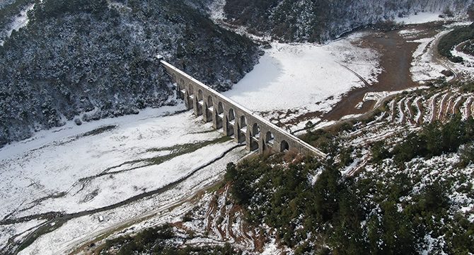 İstanbul'da karlar eriyor, barajlardaki doluluk yüzde 31.04'e çıktı