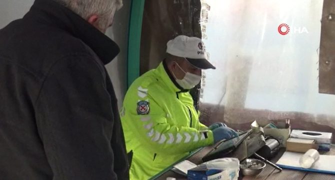 Kısıtlamayı ihlal eden sürücüden polise 'soyguncu' benzetmesi