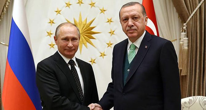 Cumhurbaşkanı Erdoğan, Putin'le Dağlık Karabağ'ı görüştü