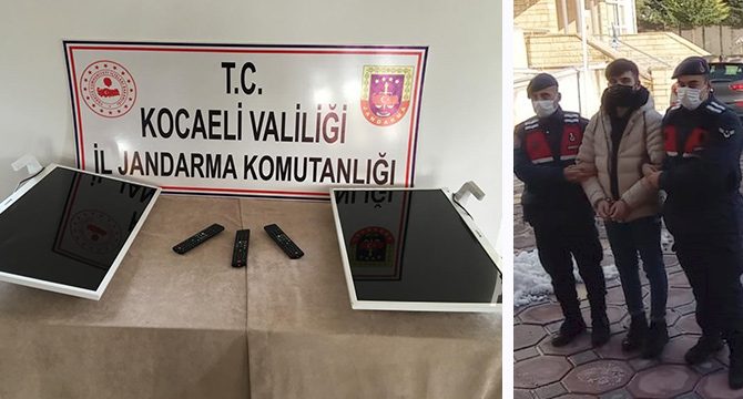 Çalıştığı otelden 96 televizyon çaldı, JASAT timlerinden kaçamadı