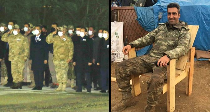 Şehit düşen Yüzbaşı Coşkun'un acı haberi baba evine ulaştı