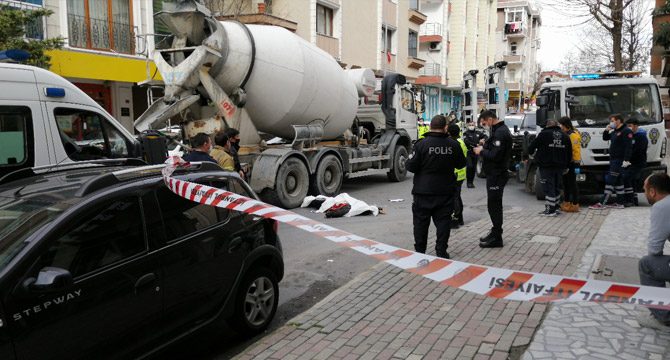 İstanbul'da beton mikseri dehşeti