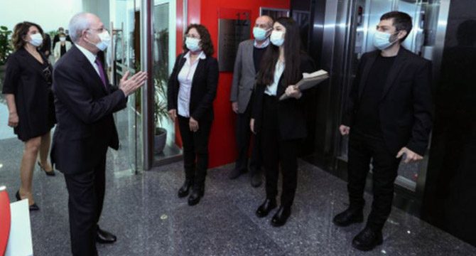 Kılıçdaroğlu, SOL Parti heyetini kabul etti