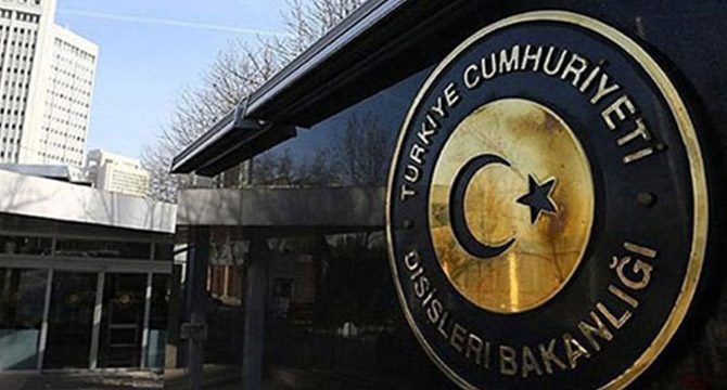 Dışişleri'nden, Erbil'deki roket saldırılarına kınama