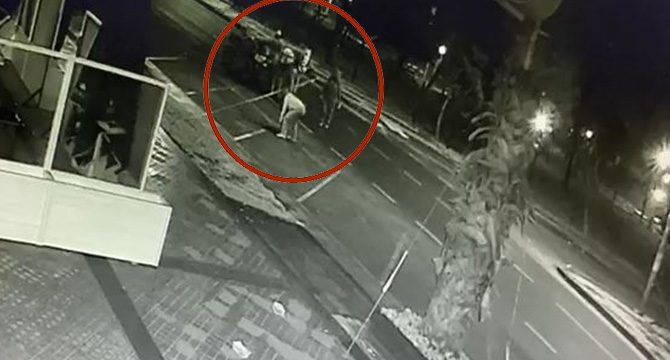 Rögar kapakların çalınma anı kamerada