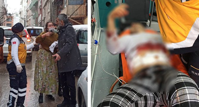 Çiftin hediye kavgası Sevgililer Günü'nü kana buladı