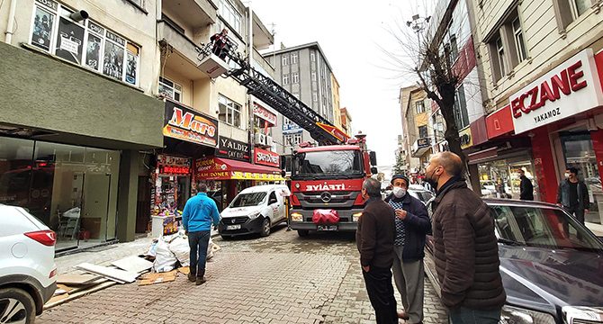 Vatandaşların dikkati, olası bir facianın önüne geçti