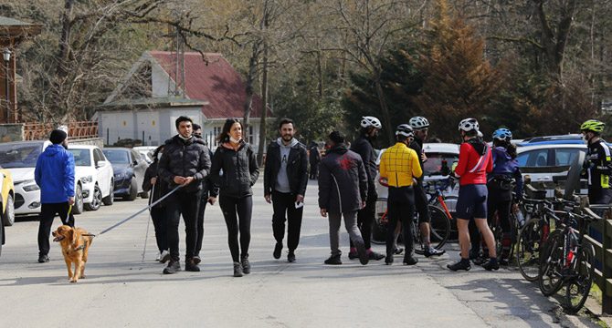 Kısıtlamasız ikinci Cumartesi'de İstanbullular oraya akın etti