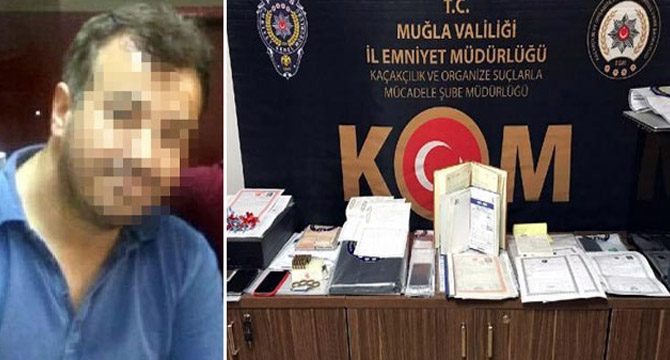 Şoke eden operasyon: Üzerine kayıtlı 100'den fazla tapu bulundu