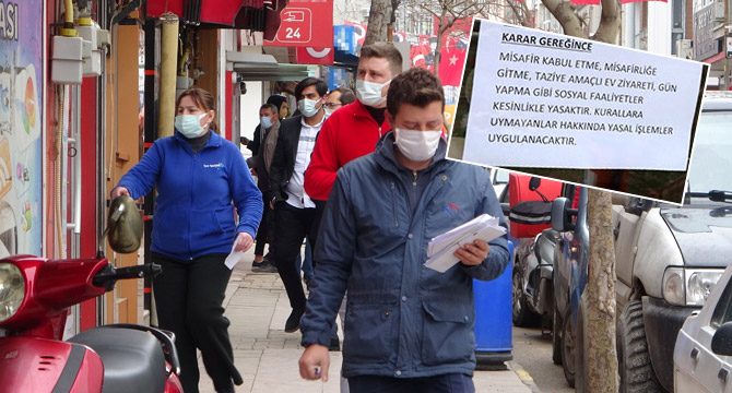 Dikkat! Vaka sayısı artan ilçede ev ziyaretleri yasaklandı: Para cezası var