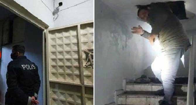 Kamerada baskını seyrediyorlardı… Fazla uzağa kaçamadılar