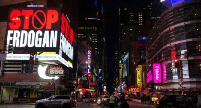ABD’de yayınlanan ‘Stop Erdoğan’ reklamına soruşturma