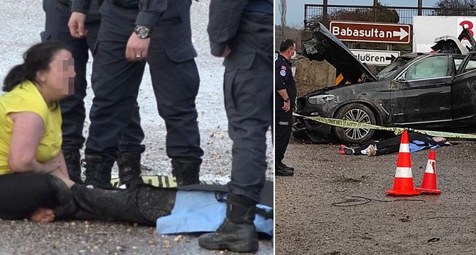 Korkunç kaza! İş insanı lüks otomobiliyle feci şekilde can verdi