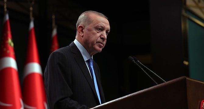 Erdoğan: Milletimizin ve Kıbrıs Türkleri'nin hakları gasp edilmeye çalışılmıştır