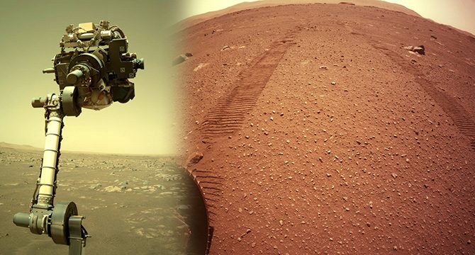 NASA, Mars'tan yeni fotoğraf paylaştı