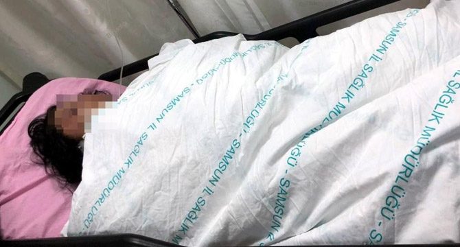 Eski kocası tarafından darp edilen kadın taburcu oldu