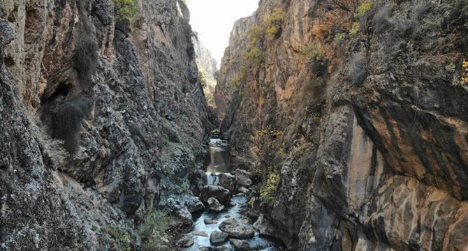 Kısık Kanyonu'nda 9 bin yıllık tarihin izleri gün yüzüne çıkıyor