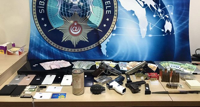 El bombası ile bahis oynatan şebekeye polis operasyonu