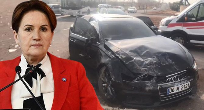 Meral Akşener'in konvoyunda kaza: Çok sayıda yaralı var