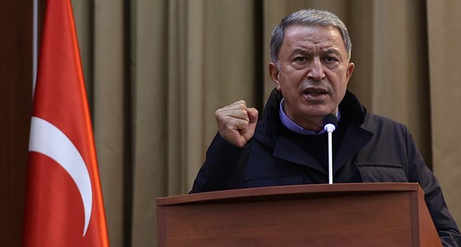 Hulusi Akar’dan Yunanistan’a tatbikat tepkisi