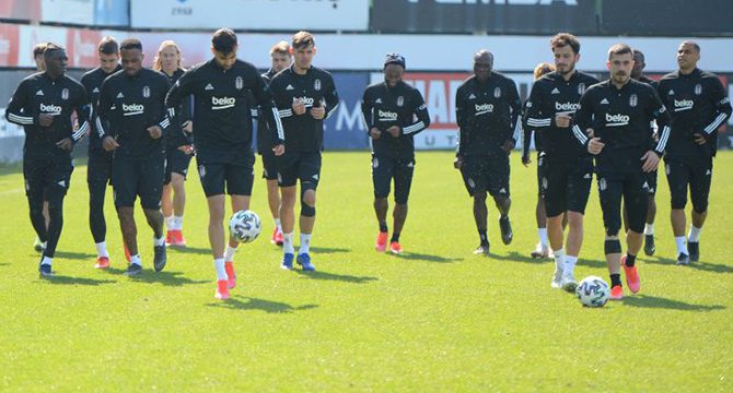 Beşiktaş, Ziraat Türkiye Kupası'nda final için sahada