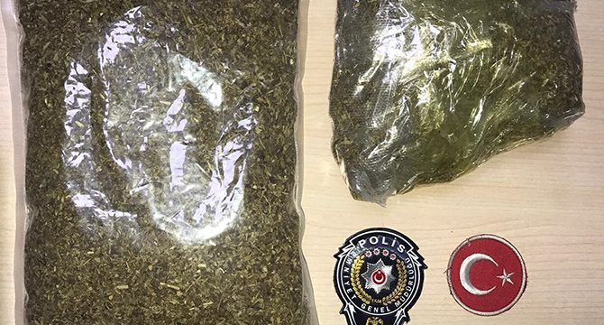 Hamile taklidi yapan kadının karnından 1 kiloya yakın bonzai çıktı