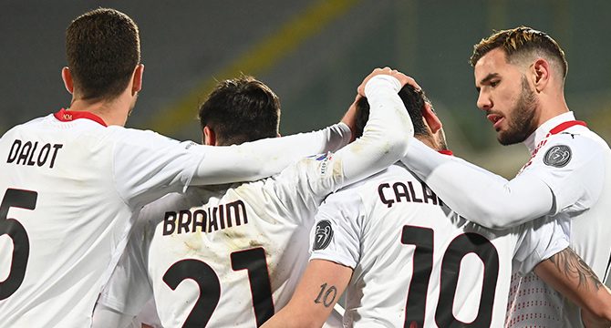 Milan’da galibiyet golü Hakan Çalhanoğlu’ndan