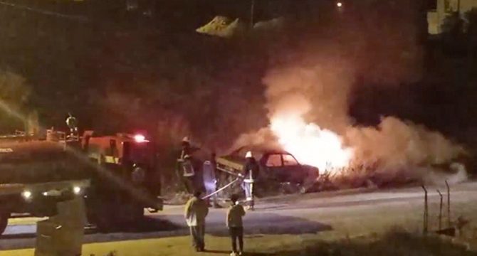 Otomobili yaktı, ifadesi pes dedirtti