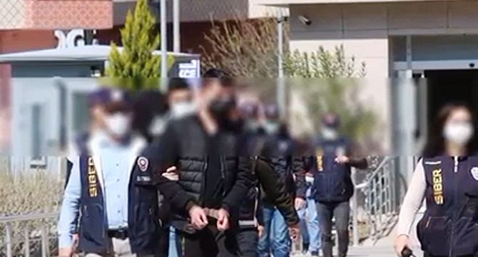 Siber dolandırıcılık operasyonu: 9 gözaltı