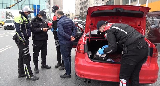 Taksim’de uygulamada ilginç anlar