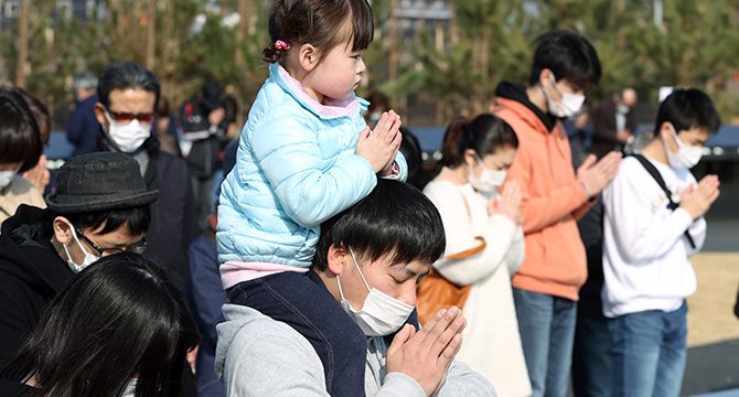 Fukuşima kurbanları felaketin 10. yılında anıldı