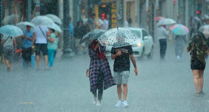 Meteoroloji'den birçok il için yağış uyarısı