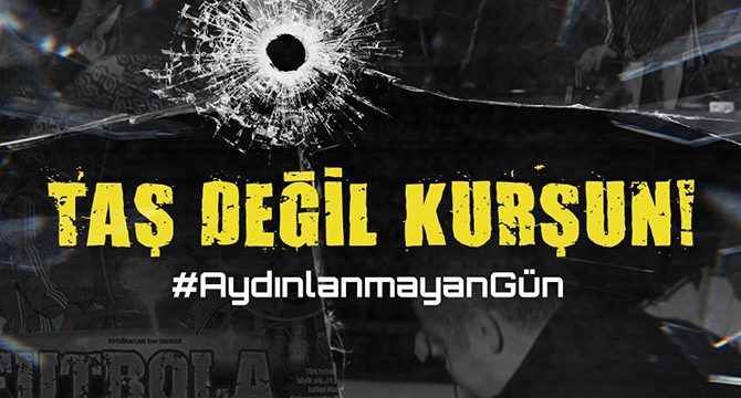Fenerbahçe’den paylaşım: Taş değil kurşun!