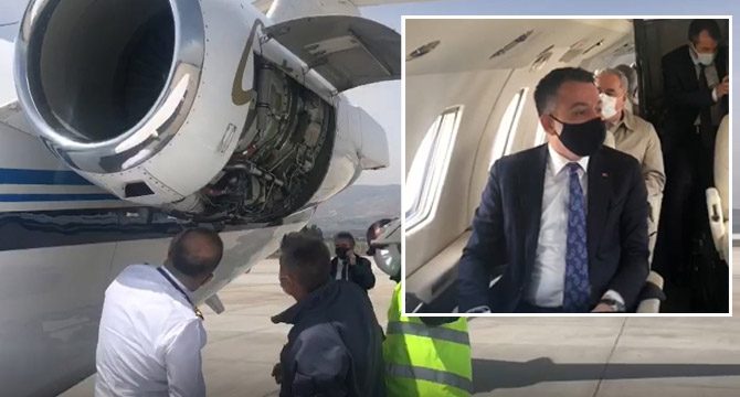 Bakan Pakdemirli'nin uçağı havada arızalandı: İlk açıklama geldi