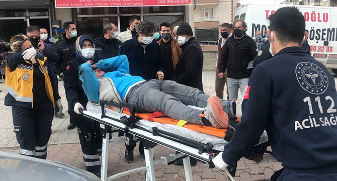 Evlenmek istediği kızı vermediler... Kızın dedesini de kendisini de vurdu