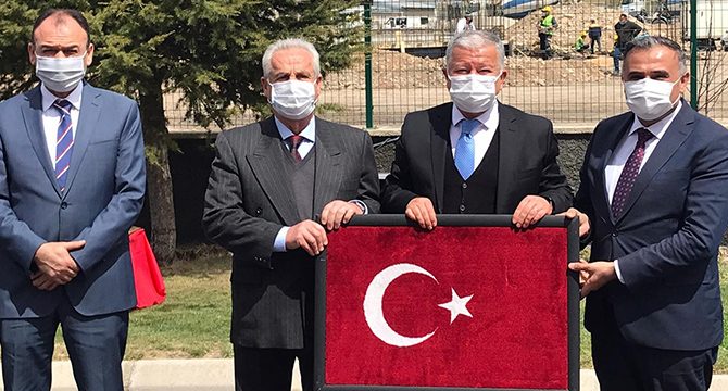 70 Kişilik erkek öğrenci yurdunun temeli atıldı