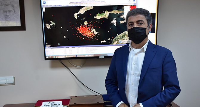 Prof. Dr. Sözbilir'den Datça'daki depremlere ilişkin açıklama