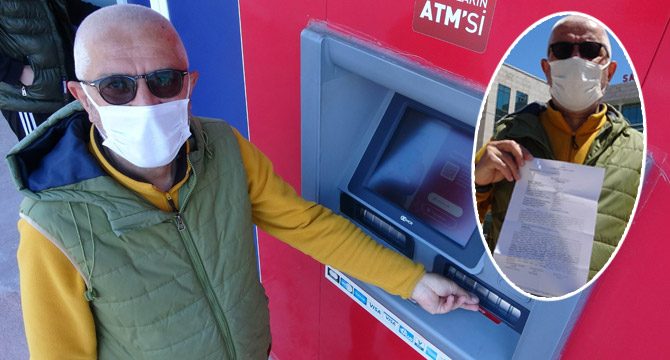 Hayatının şokunu yaşadı! ATM'den çektiği emekli maaşı saniyeler içinde çalındı