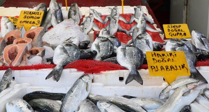 Balık satışları azaldı! Fiyatlar düştü
