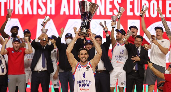 Anadolu Efes, Euroleague şampiyonu oldu
