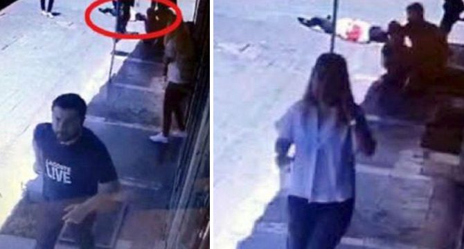 İzmir'de 2 kişinin öldürüldüğü olay kameraya böyle yansıdı