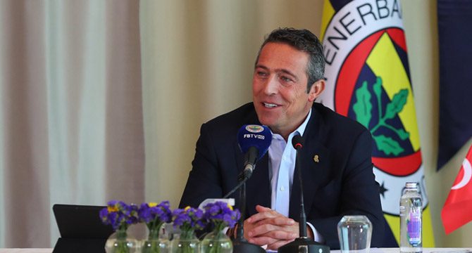 Fenerbahçe Kulübü Başkanı Ali Koç, 'o iddialara' son noktayı koydu